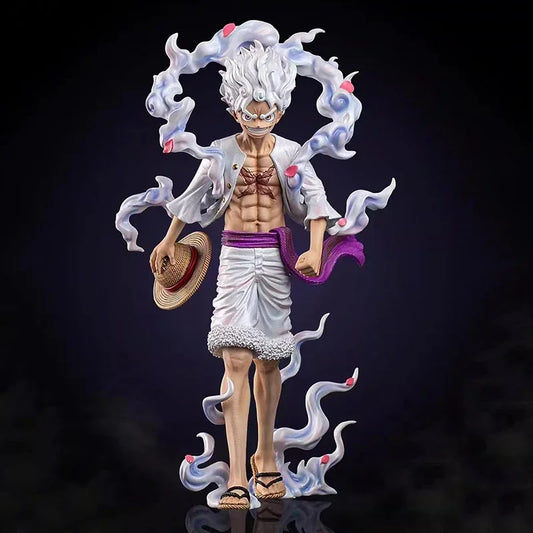 Bring the spirit of the Pirate King to your collection with this premium 23cm Monkey D. Luffy PVC statue